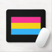 Pansexual Pride Flag Muismat (Met muis)