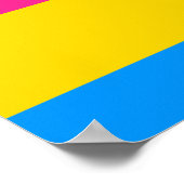 Pansexual Pride Flag Poster (Hoek)