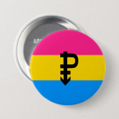 Pansexual Pride Flag Ronde Button 7,6 Cm (Voorkant /achterkant)