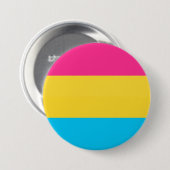 Pansexual Pride Flag Ronde Button 7,6 Cm (Voorkant /achterkant)