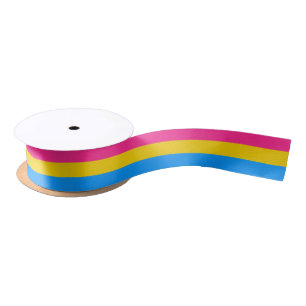 Pansexual Pride Flag Satijnen Lint