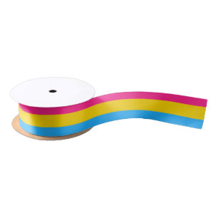 Pansexual Pride flag Satijnen Lint