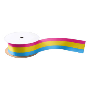Pansexual Pride Flag Satijnen Lint