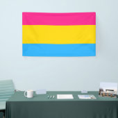Pansexual Pride Flag Spandoek (Beurs)