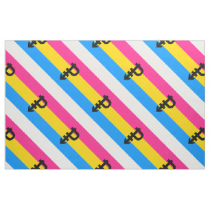 Pansexual Pride Flag Stof