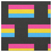 Pansexual Pride flag Stof (Close Up)