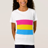 Pansexual Pride Flag T-shirt (Voorkant)