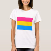 Pansexual Pride Flag T-shirt (Voorkant)