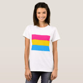 Pansexual Pride Flag T-shirt (Voorkant volledig)