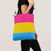 Pansexual Pride Flag Tote Bag (Dichtbij)