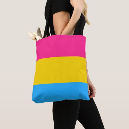Pansexual Pride Flag Tote Bag (Dichtbij)