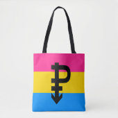 Pansexual Pride Flag Tote Bag (Voorkant)