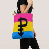 Pansexual Pride Flag Tote Bag (Dichtbij)