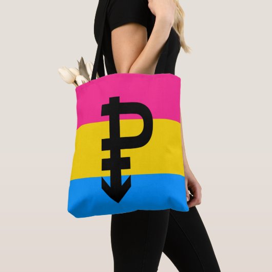 Pansexual Pride Flag Tote Bag (Dichtbij)