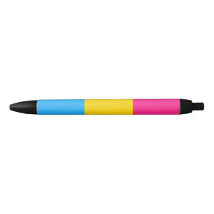Pansexual Pride Flag Zwarte Inkt Pen