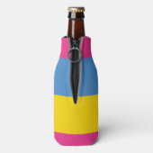 Pansexual Pride Flesjeskoeler (Fles Achterkant)
