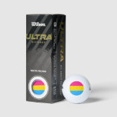Pansexual Pride Golfballen (Verpakking)
