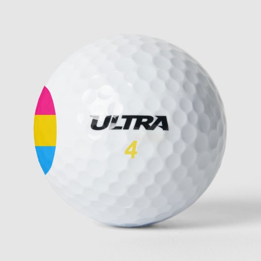Pansexual Pride Golfballen (Logo)