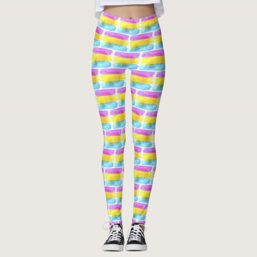 Pansexual Pride Leggings (Voorkant)