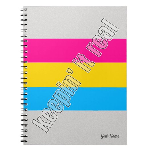 Pansexual Pride Notitieboek (Voorkant)