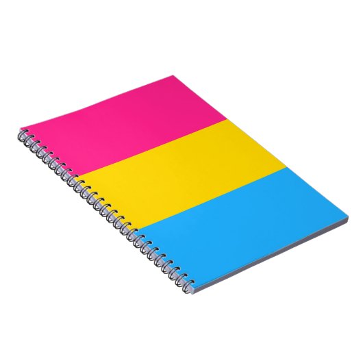 Pansexual Pride Notitieboek (Rechterzijde)