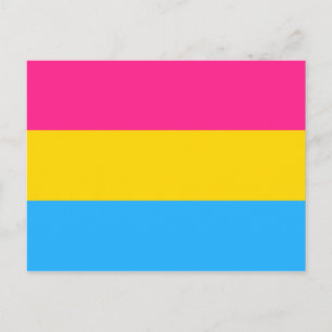 Pansexual Pride (Pan Flag) Briefkaart