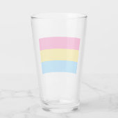 Pansexual Pride (Pan Flag) Glas (Achterkant)