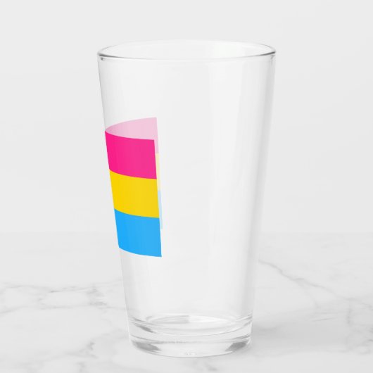 Pansexual Pride (Pan Flag) Glas (Links)