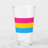 Pansexual Pride (Pan Flag) Glas (Voorkant)