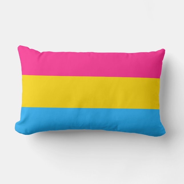 Pansexual Pride (Pan Flag) Kussen (Voorkant)