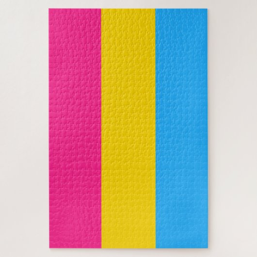 Pansexual Pride (Pan Flag) Legpuzzel (Verticaal)