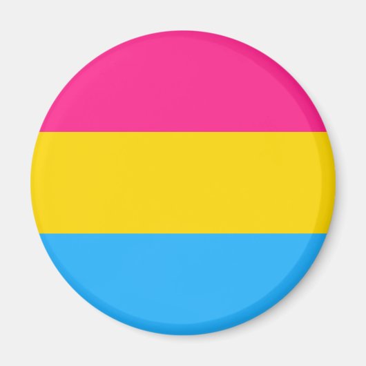 Pansexual Pride (Pan Flag) Magneet (Voorkant)