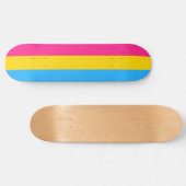 Pansexual Pride (Pan Flag) Persoonlijk Skateboard (Horizontaal)