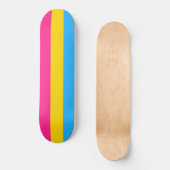 Pansexual Pride (Pan Flag) Persoonlijk Skateboard (Voorkant)