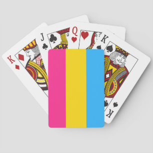 Pansexual Pride (Pan Flag) Pokerkaarten