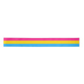 Pansexual Pride (Pan Flag) Satijnen Lint (Voorkant)
