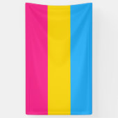 Pansexual Pride (Pan Flag) Spandoek (Verticaal)