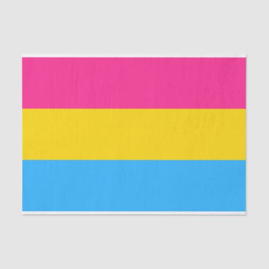 Pansexual Pride (Pan Flag) Tissuepapier (Voorkant)