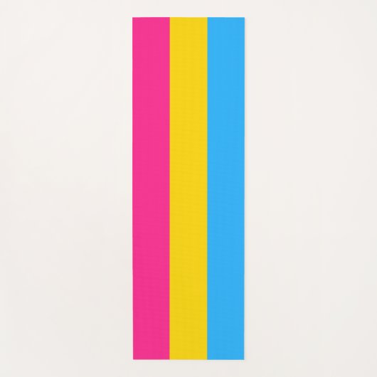 Pansexual Pride (Pan Flag) Yogamat (Voorkant)