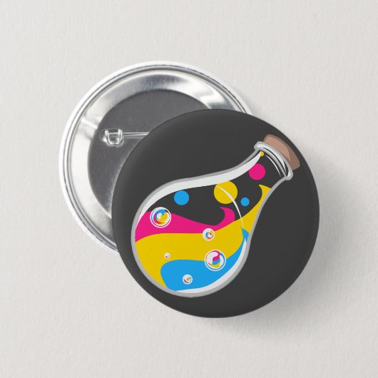 Pansexual Pride Potion Button (Voorkant /achterkant)