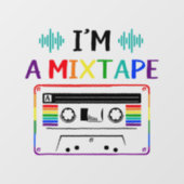 Pansexual Pride Raamsticker (Vel)