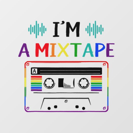 Pansexual Pride Raamsticker (Vel)