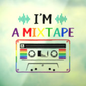 Pansexual Pride Raamsticker (Vel 3)