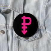 Pansexual Pride - Ronde Button 4,0 Cm (In situ)