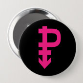 Pansexual Pride - Ronde Button 4,0 Cm (Voorkant /achterkant)