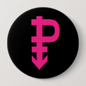 Pansexual Pride - Ronde Button 4,0 Cm (Voorkant)