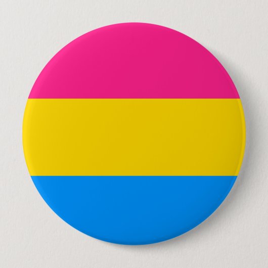 Pansexual Pride Ronde Button 4,0 Cm (Voorkant)