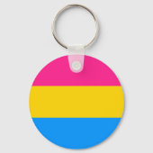 Pansexual Pride sleutelhanger (Voorkant)