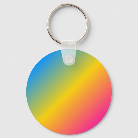 Pansexual Pride sleutelhanger - verloop (Voorkant)
