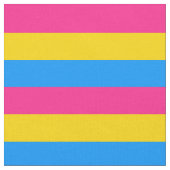 Pansexual Pride Stripes Stof (Close Up)